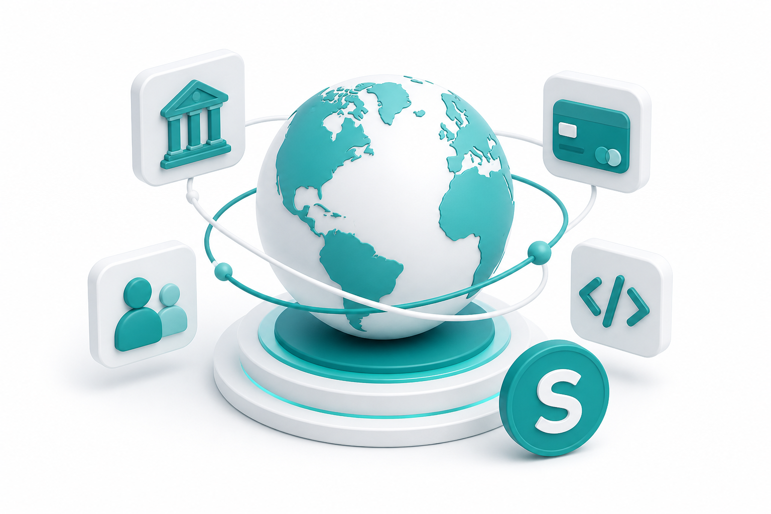 The Payyvion ecosystem connecting banks, partners, and developers worldwide